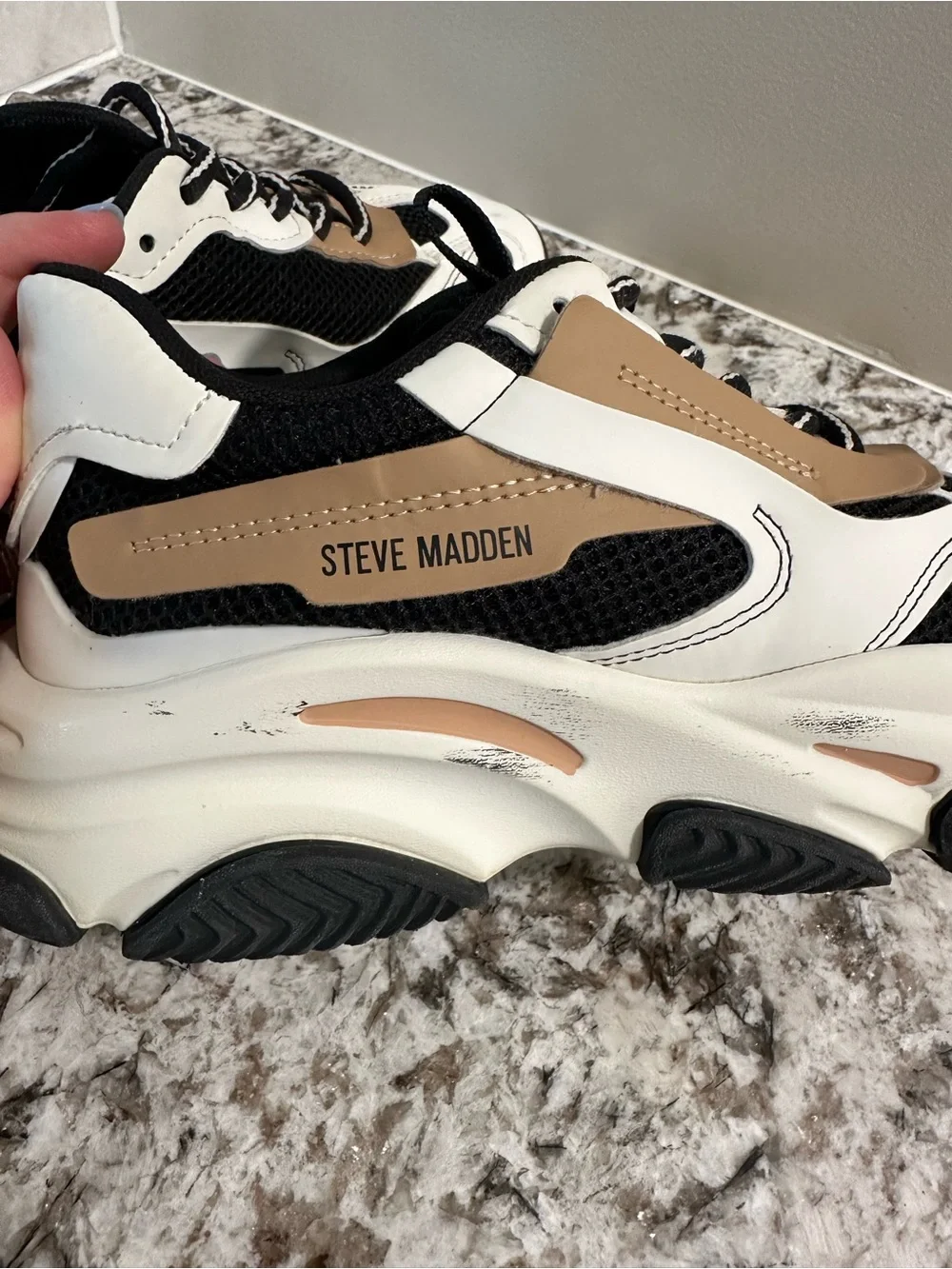 Steve Madden Women's Posession Platform Sneaker